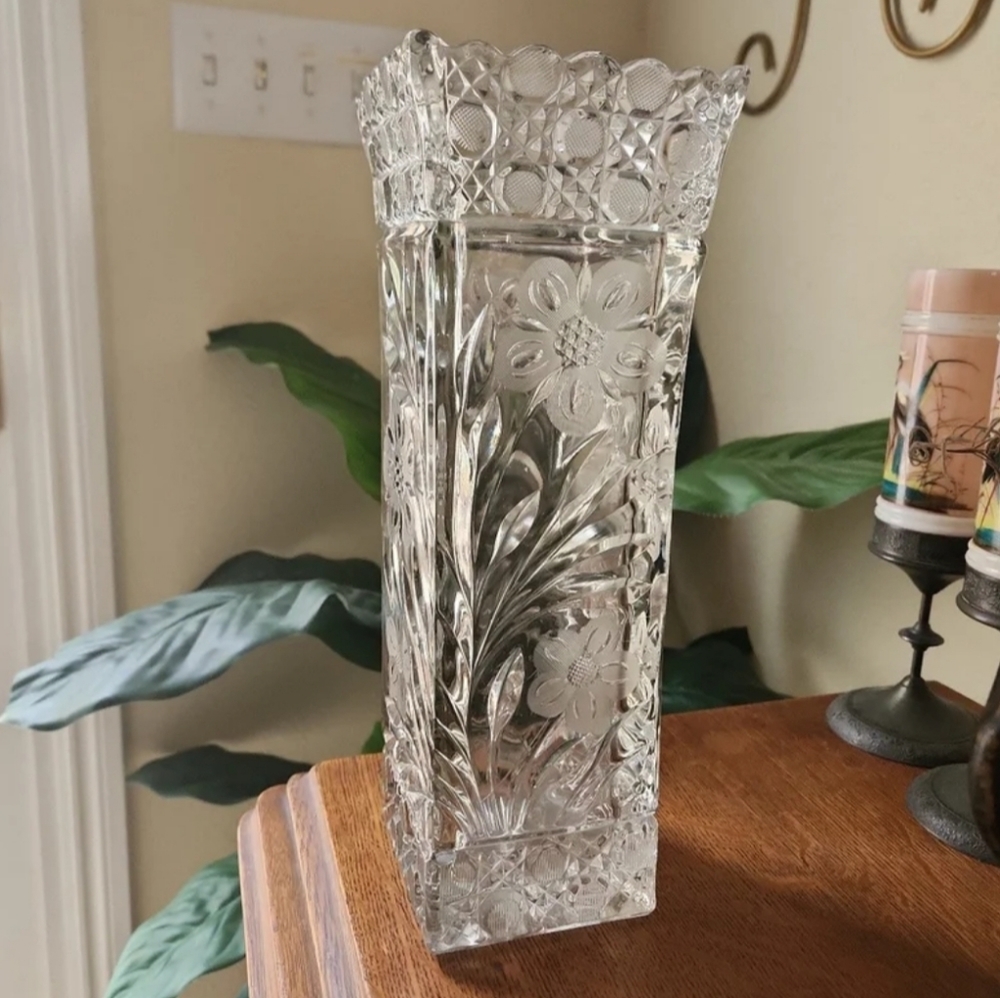 Vintage Crystal Vase